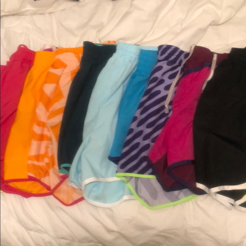 10 pairs of Nike shorts